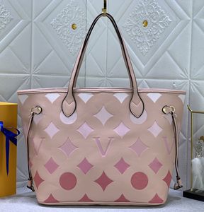 Bolsas de luxo de designer de moda bolsas de ombro feminino bolsas de couro de alta qualidade Bolsa de compras Carta de flor Tootes Ladies gradiente colorida Bolsas de viagem por atacado