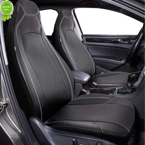 Ny uppgradering Universal High Back Back Bucket Leather Car Seat Cover Premium Watertofal Leather Full Set Airbag Compatible