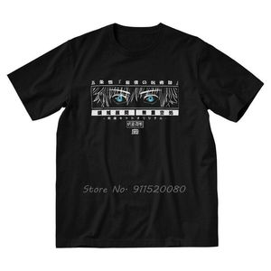 Herr t shirts anime jujutsu kaisen tshirt män harajuku tee topps bomullskjorta kort ärm satoru gojo manga presentkläder