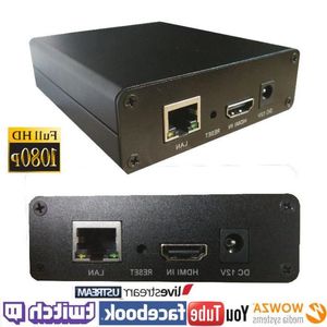 Freeshipping Vision H264 HD-MIビデオエンコーダーストリーミングエンコーカーHD-MIトランスミッターライブブロードキャストエンコーダH264 IPTV Encoder UGSDW