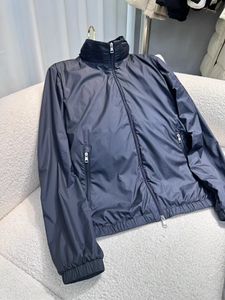 Jaqueta masculina corta-vento de alta qualidade primavera/outono de luxo
