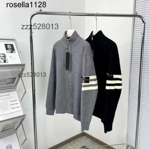 Nuovo maglione cardigan designer 23ss Cardigan Stones Island Giacca da uomo di marca di moda Lettera Bianco Nero Abbigliamento a maniche lunghe Pullover con cerniera maglione da donna da uomo