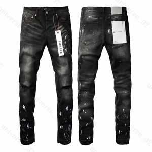 Herren Lila Jeans Designer Jeans Mode Distressed Ripped Bikers Damen Denim Cargo Für Männer Schwarze Hosen Rock Revival Jeans True Religiöse Männer Lila JeansIQ5U