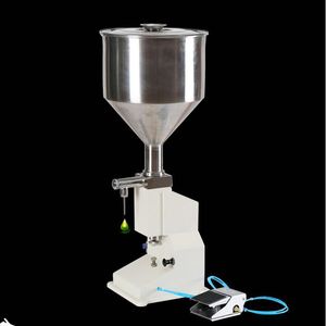 Pneumatic Filling Machine Cream Food Paste Dispensing Liquid Packaging Equipment Stainless Steel Liquid Filler