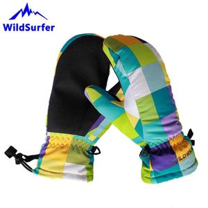 Kayak Eldivenleri Çocuk Kayak Eldivenleri Snowboard Eldivenleri Kış Dış Mekan Snow Spor Mittens Kız Kızlar Su Geçirmez Sıcak Kayak Eldivenleri ZLN231116