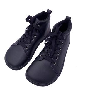 Sapatos Descalços Vestido De Couro Tipsietoes Botas com Linning de Tecido Dentro para Mulheres e Crianças Zero Drop Wider Toes Box 230414 GAI 74989