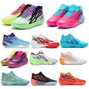 Mężczyzn Buty koszykówki Lamelo Ball MB 2 Sneaker Lamelos Lameloball MB.02 02 Be You You Nickelodeon Slime 2024 Size Trener 36 - 46