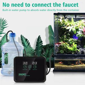 Watering Equipments Automatic Fog Rain Forest Spray System Mist Rainforest Timing Reptile Terrariums Kit Electro Humidifier F J5p5