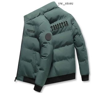 Trapstar's New Stand-up Collar Men's Winter Thick Warm Short Down Jacket Oversized S-5xl 486 206