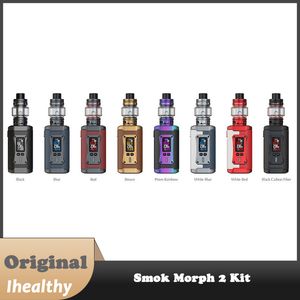 Smok Morph 2 Kit 230WモーフボックスMOD MOD 7.5ML TFV18タンクトップ充填システムを備えたデュアル18650セル