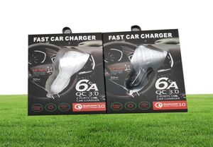 OEM Dua 2 USB Port Fast Car Charger 5V 9V 12V 31A Quick Charging For Samsung S8 S7 IPHONE6 7 PLUS Universal Phone9675930