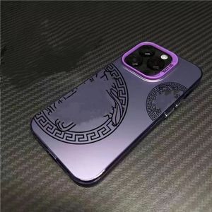 Capa de telefone de couro de designer de luxo iphone 15 Pro Max 14 13 12 mini 11 XS XR X 8 7 Plus 15Plus Design de moda capa traseira clássica capa de telefone chinesa