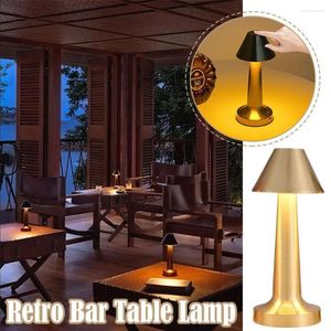 Table Lamps Switch Lamp Led Rechargeable Desk Light Room Decor Lampe Camping Luces Bedroom Coffee Decoration Chambre Night