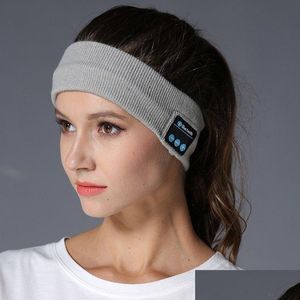 Stirnband Wireless Bluetooth Headset Sport für Männer Frauen Stereo Musik Hände - Laufen Joggen Drop Lieferung Haarprodukte Zubehör T Dhsea