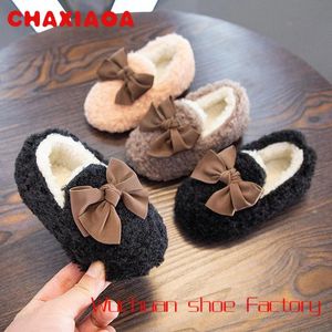 Hausschuhe Kinder Wolle Winter Prinzessin Schuhe Hersteller Kinder Baumwolle warme benutzerdefinierte akzeptable Sandalen für Baby 231116