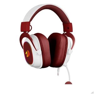 Teclados Zeus-X Rgb Wired Gaming Headset - 7.1 Surround Sound MTI Plataformas Red Headphone USB Alimentado para PC / Ps4 / Ns Drop Delivery Com Dhpl9