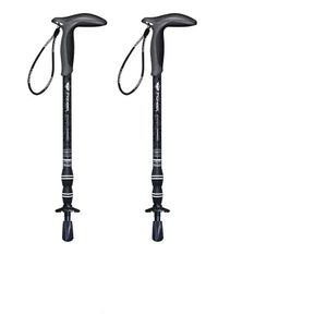 Pólos de esqui Ultra-leve Trekking Ski Pólo Bengala Ajustável Telescópica Caminhadas Alpenstock Fibra de Carbono Escalada Esqui Cane 231116