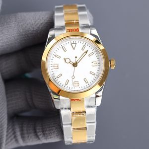 Mens Watch Designer Saatler Yüksek Kaliteli 40mm Otomatik Mekanik Saatler Hareket 904L Tamamen Parussuz Çelik Kral İzle Katlanır Toka Safir Fabrika Saati