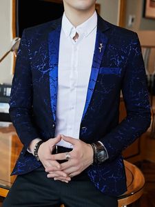 Abiti da uomo Blazer Arrivo Giacca da uomo Blazer Abito da sposa Prom Party Slim Fit Smart Casual Suit Giacca da uomo Hosting Stage Club Giacca da uomo 231115