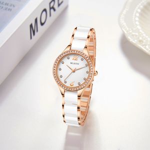 Lady Rose Gold Wristwatches Relógio clássico 28mm Precision Durabilidade Movimento automático Menço de aço inoxidável Homem à prova d'água Luminos