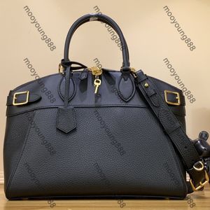 12A Mirror Quality Designers 36cm Lock It MM Bag Womens Messenger Bags Luxurys Top Handle Handbags Black Purse Crossbody Shoulder Leather Strap Bag