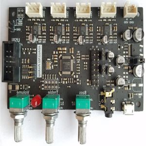 Freeshipping ADAU1701 Audio DSP 2In 4Out Pre-Amplifier Board Iukva