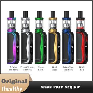 Smok Priv N19 Kit 30W byggt i 1200mAh Batteri med Vape Pen Nord 19 Tank Nord Mesh 0,6hm Mesh MTL 0,8Hm