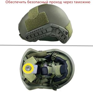 Tactical Helmets Ballistic ACH High Cut Helmet Kevla Quality NIJ IIIA FAST Wendy's Suspension Pad 231115