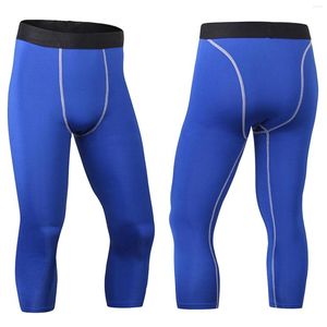 Men's Pants Mens Simple Exercise Running Stretch Basketball Base Training Compression Fitness Women