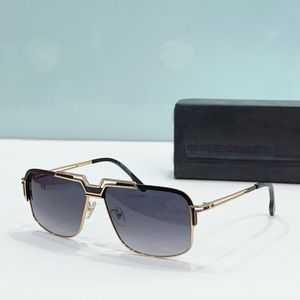 9103 Rectangle Shape Sunglasses for Men Black/Gold/Grey Gradient Glasses Sonnenbrille Sun Shades UV400 Eyewear wth Box