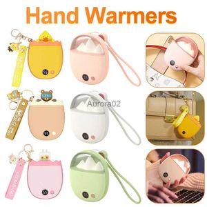 Space Heaters 2 in 1 Electric Hand Warmer USB Rechargeable Power Bank Portable Hand Warmer 2 Gear Pocket Warmer Heater for Outdoor Home Office YQ231116