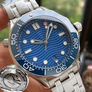 Часы с керамическим безелем Rologio Blue 42MM Мужские мужские часы с автоматическим механическим механизмом Роскошные часы Наручные часы Rologio Ceramic Автоматические роскошные, наручные часы A3