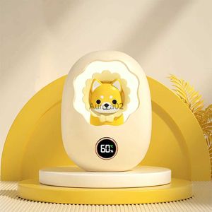 Space Heaters Cute Animals Hand Warmer Power Bank USB Mini-Portable Double-Sided Heating HandWarmer Heater Power Bank Christmas Gift For Kids YQ231116