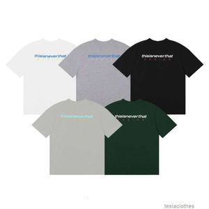 Projektant Fashion Clothing Luksusowe koszulki Tshirty Han China-Chic Thisisnever That Summer T-shirt z krótkim rękawem Męski T-shirt luźne 2023
