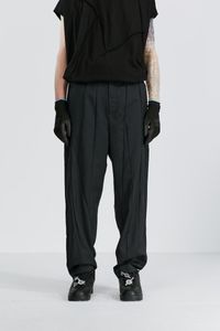 Pantaloni da uomo 2023 Abbigliamento da donna da uomo Passerella Divisione originale Pantaloni di lana pettinata Taglie forti 27-46