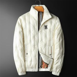 2023 Novo estilo masculino jaqueta de inverno para baixo designer novo jaqueta de moda masculina à prova de vento jaqueta de luxo masculino negócios ao ar livre quente jaqueta