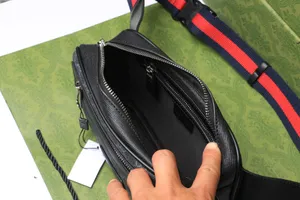 Luxurys Waist Bags Designer Bag Unisex Men Man Man Bumbag Bumbags Leather Sport Fanny Pack Belly Waist Bum Bag Belt Jogging Pouch Serial Number高品質