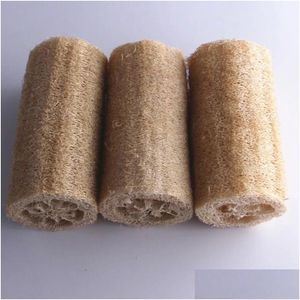 Cleaning Brushes 3Pcs Natural Anti Oil Kitchen Loofah Sponge Scrubber Dish Bowl Brush Shower Bathroom Supplies 231031 Drop Delivery Dh5Ff