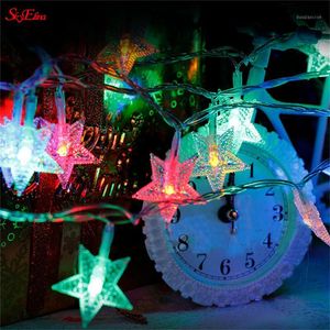 クリスマスの装飾1.5/3/6m LED星空の糸の妖精ライトガーランドランプ年パーティーウェディングデコレーション5Z1