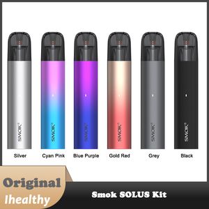 Smok Solus Pod Kit 700MAHビルトインバッテリー2mlのメッシュ化0.9ohmカートリッジ固体磁気接続