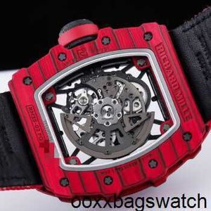 Richardmiler Watches自動巻きの時計Rmmen's Series 35-02 Snowflake Diamond Red Devil Altimate Edition Complete Set hbs7