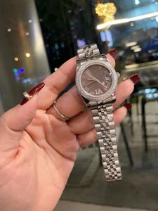 Watch Automatic Mechanical Womens Watches 31mm Silver Wristband Waterproof All Stainless Steel Wristband Fashion Designer Wristwatch a33