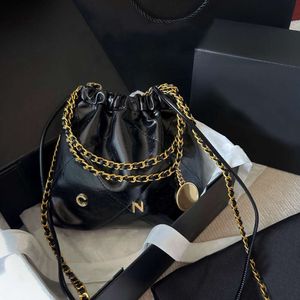 Omuz Çantası Tasarımcı Çöp İtalya Lüks Tote Channell Kadınlar Çift Mektup Moda Crossbody Coin Çok Renkli Cl