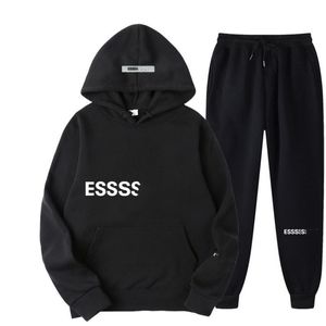 Mäns designer Tracksuits Suit Letters Print High Street Loose Woman Sweatsuit Tech Fleece Hoodies and Sweatpants Set Casual Sports Pants Jogger Clothing 3xl