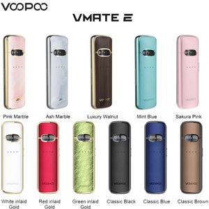 Retail !! VOOPOO Vmate E Pod Kit 20W Vape 3ml 1200mAh Vmate V2 Cartridge Electronic Cigarette Vaporizer Authentic