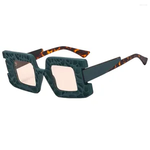 Sonnenbrille Designer Big Frame Concave Water Damen Für Herren Trendy Steampunk Sonnenbrille Vintage Übergroße Sonnenbrillen