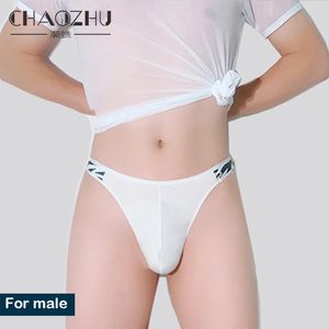 Briefs Panties Men's Underwear Lingeries Plus Size M-3XL Cotton Men Sexy Under Wear Panties G String Thong Crotchless Tight Feelling Seamless 231116