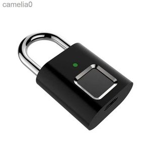 Smart Lock Smart Padlock Block Drzwi 0,1 Second odblokowanie przenośna blokada odcisków palców L34 USB L34 USB.