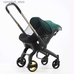 Carrinhos de bebê# acessórios para carrinhos de bebê com assento de carro de bolsa para mães em segundos usados ​​para transporte seguro de carrinhos de bebê Rede de mosquitos portáteis Q240529