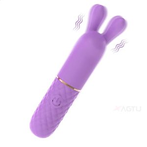 Vuxna leksaker mini kaninvibrator för kvinnor som vibrerar äggkulan klitoris stimulator vagina g-spot vibrator kvinnlig masturbator vuxna varor 231030
